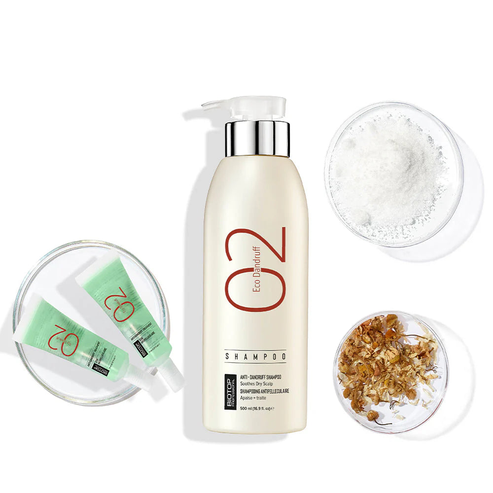 BIOTOP 02 ECO dandruff shampoo 500ml
