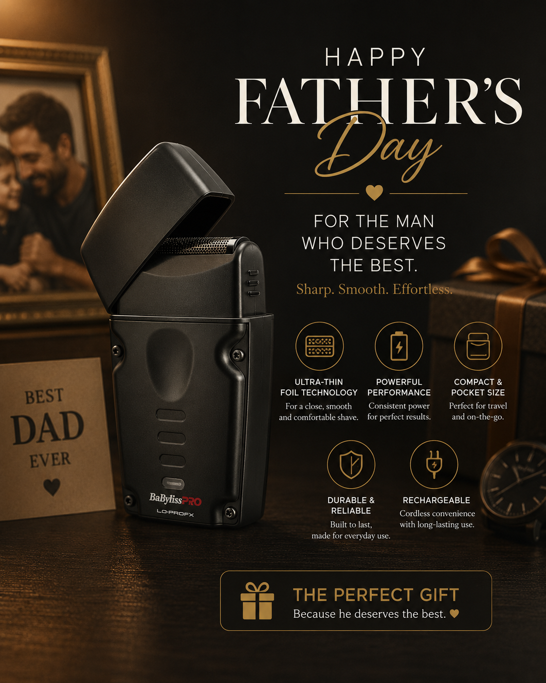 BabylissPro LO-PROFX Compact Foil Shaver