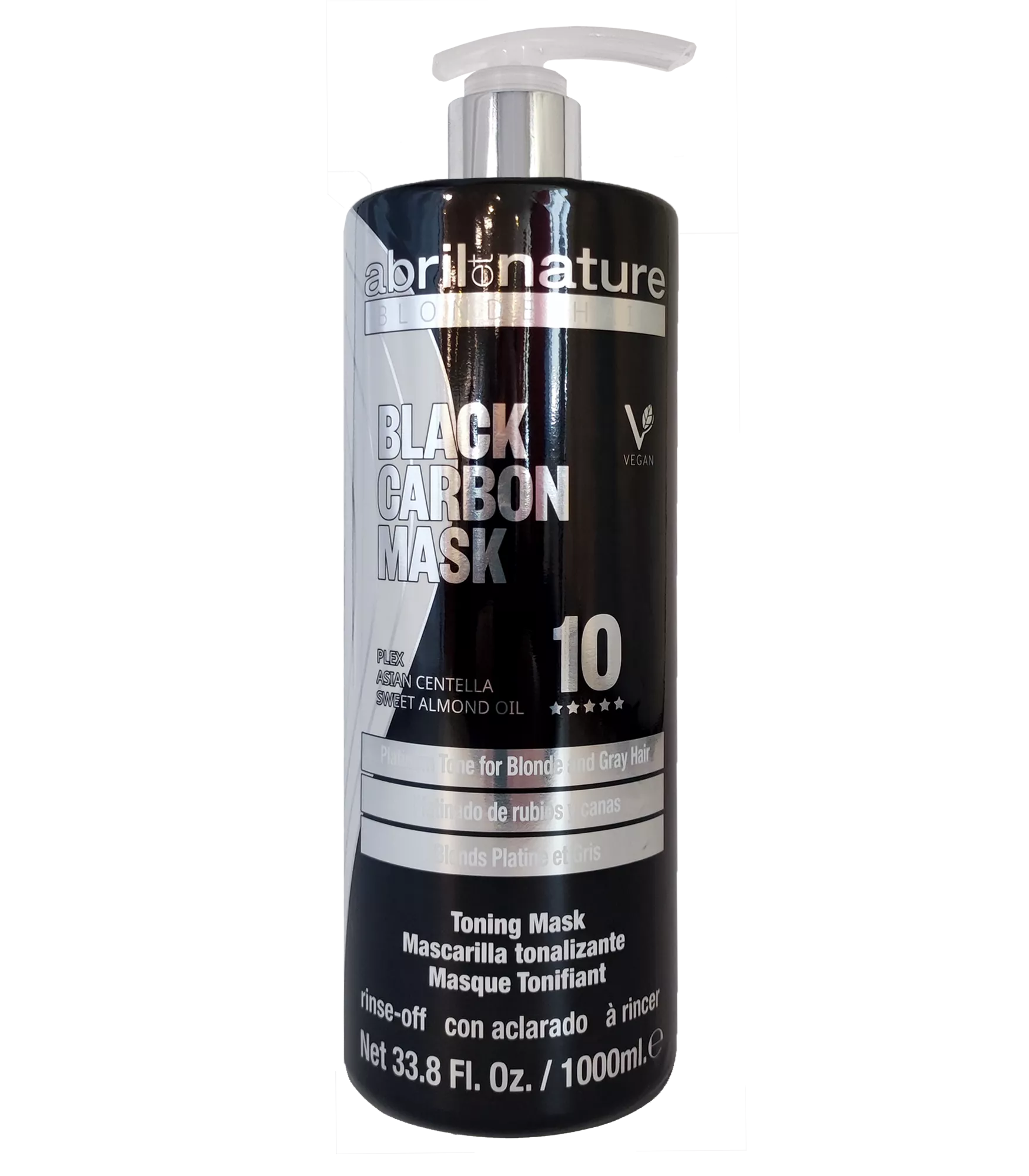 Abril Et Nature Black Carbon Hair Mask 1L