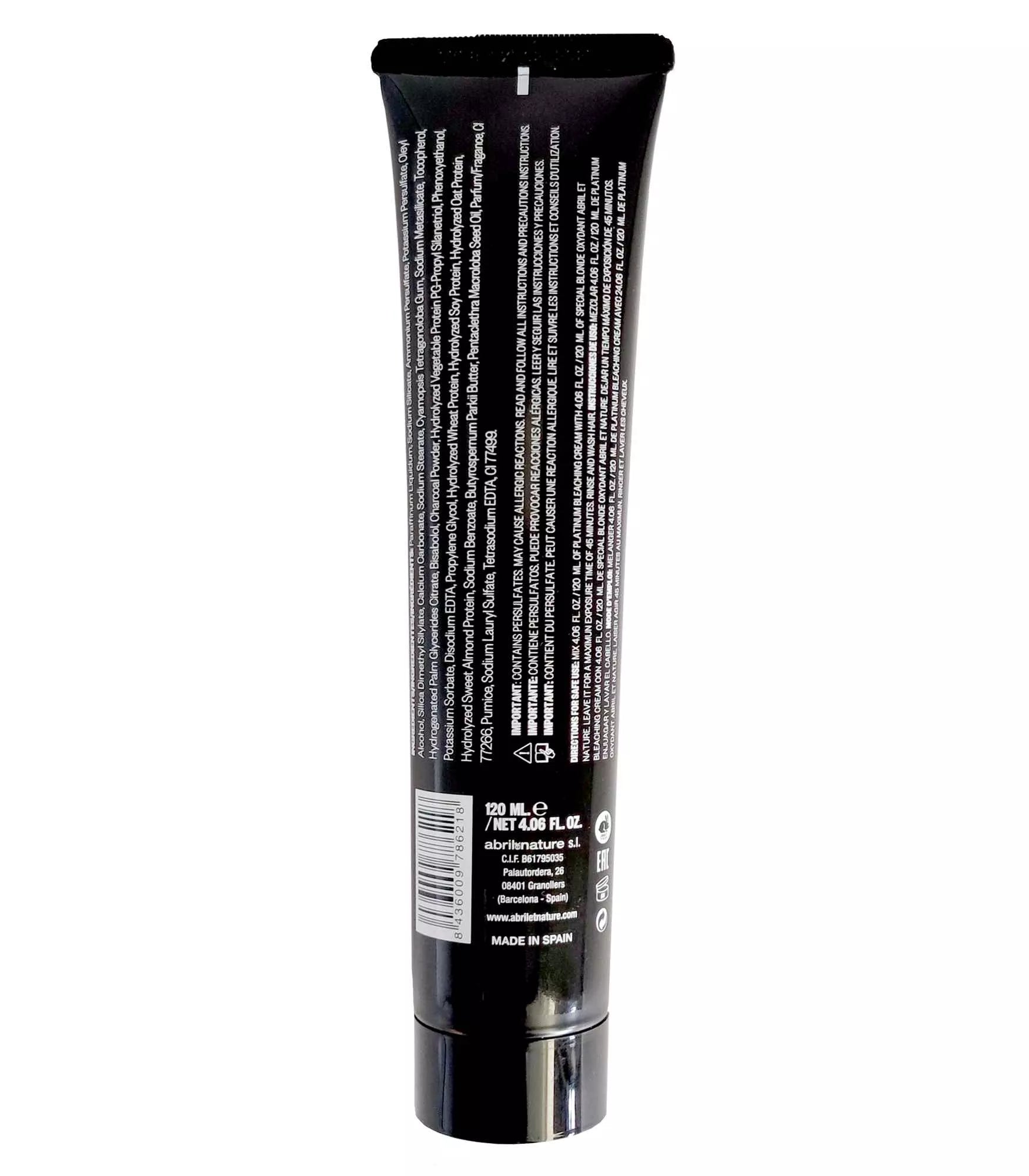 Abril Et Nature Platinum Bleaching Cream 9 Shades 120ml