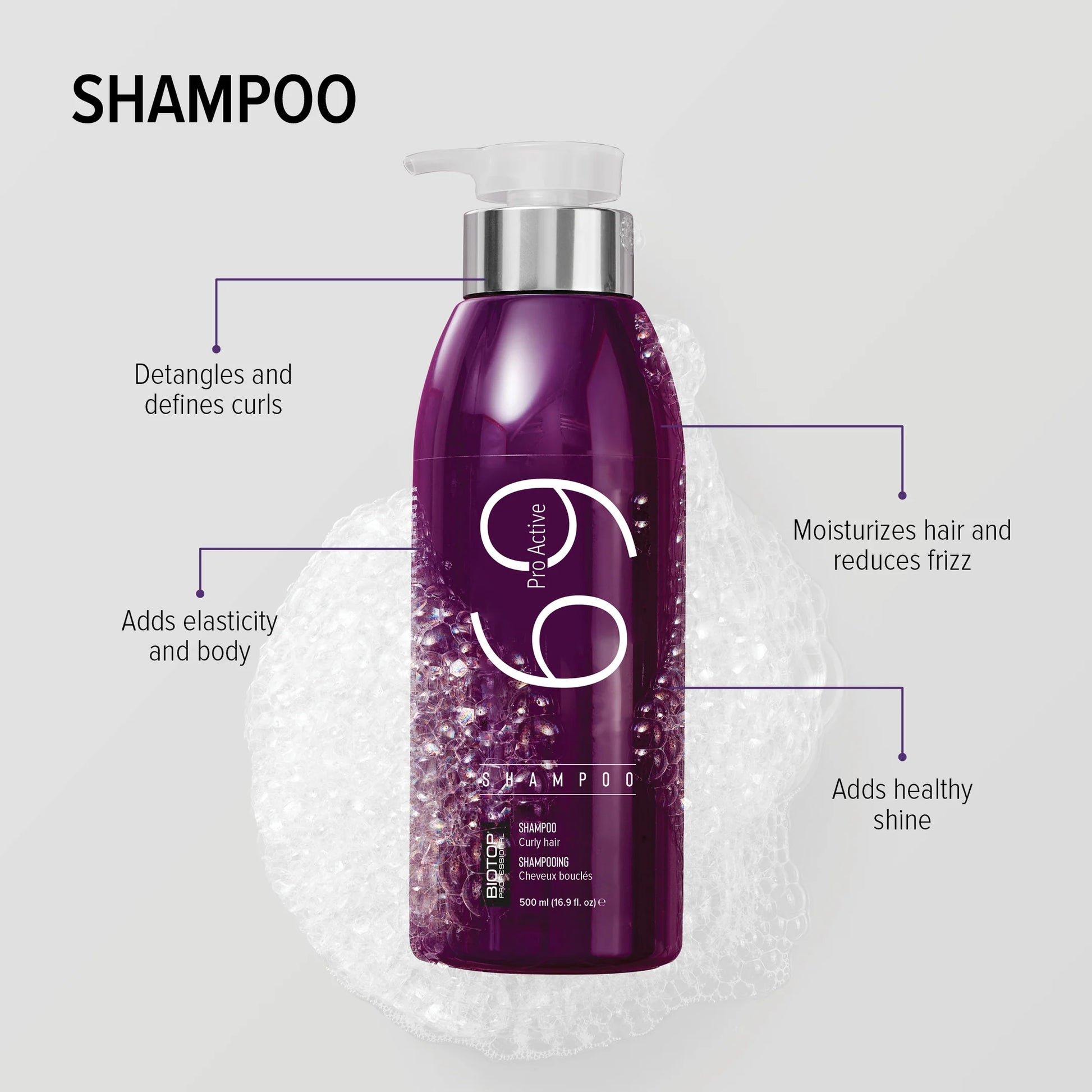 BIOTOP 69 PRO Active Shampoo 500ml
