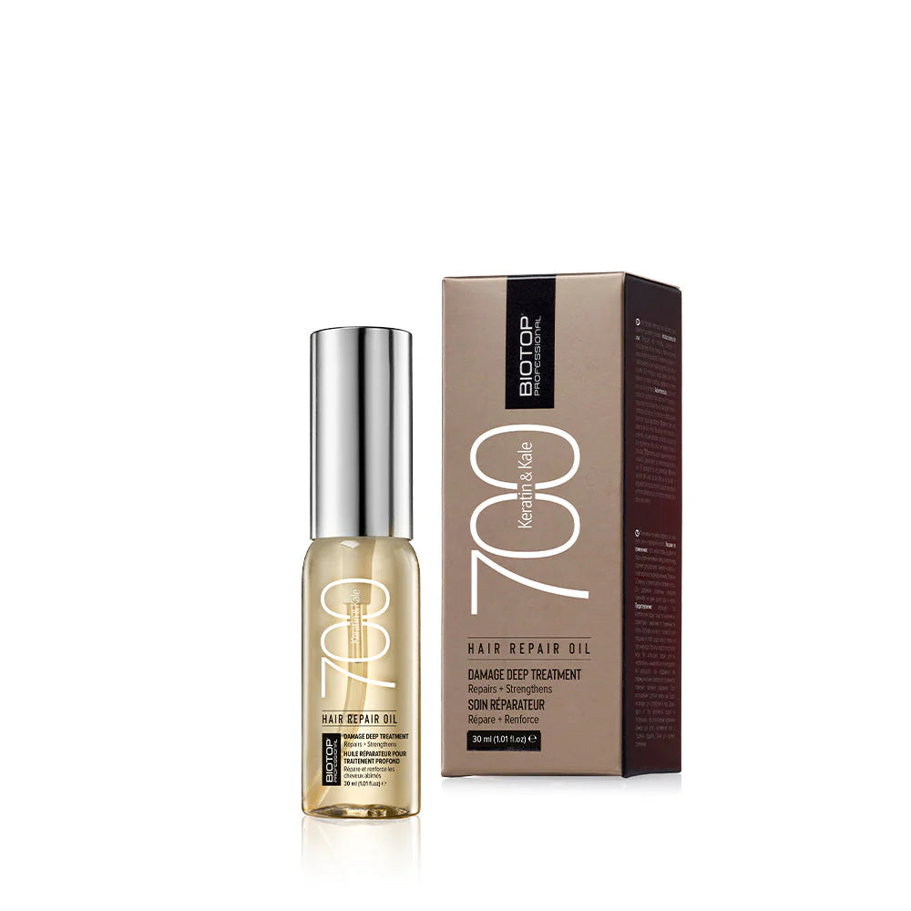 BIOTOP 700 Keratin & Kale Hair Repair Oil 30ml