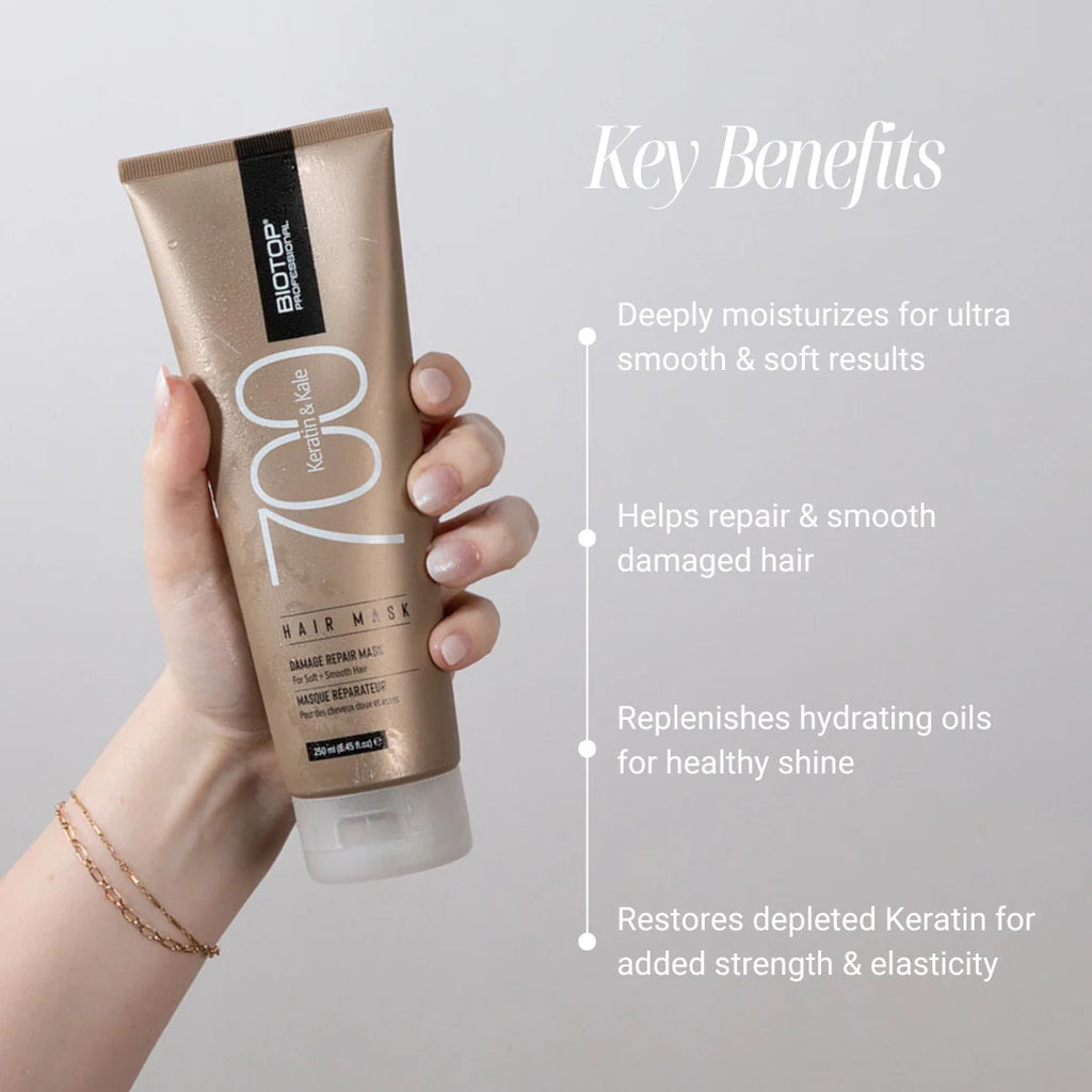 BIOTOP 700 Keratin & Kale Hair Mask 550ml
