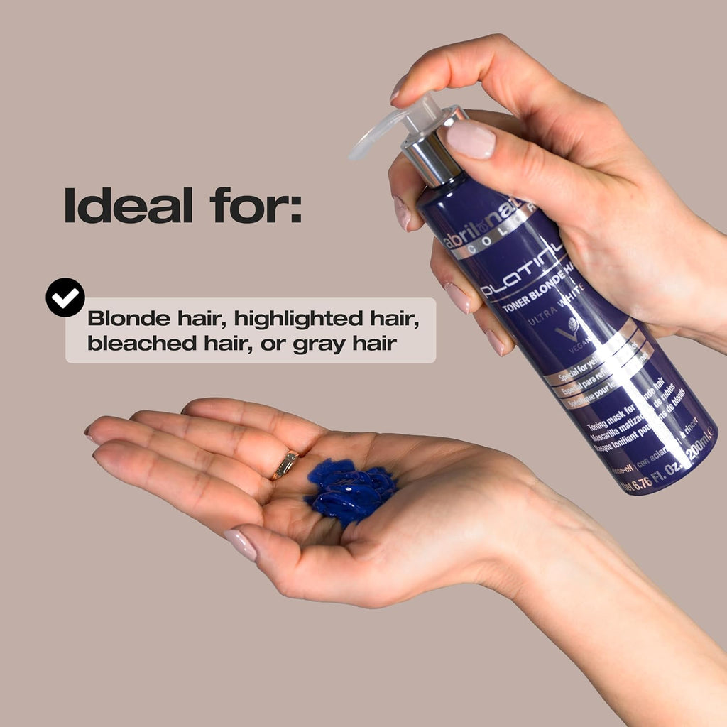 Abril Et Nature Platinum Toner Blonde Hair 200ml