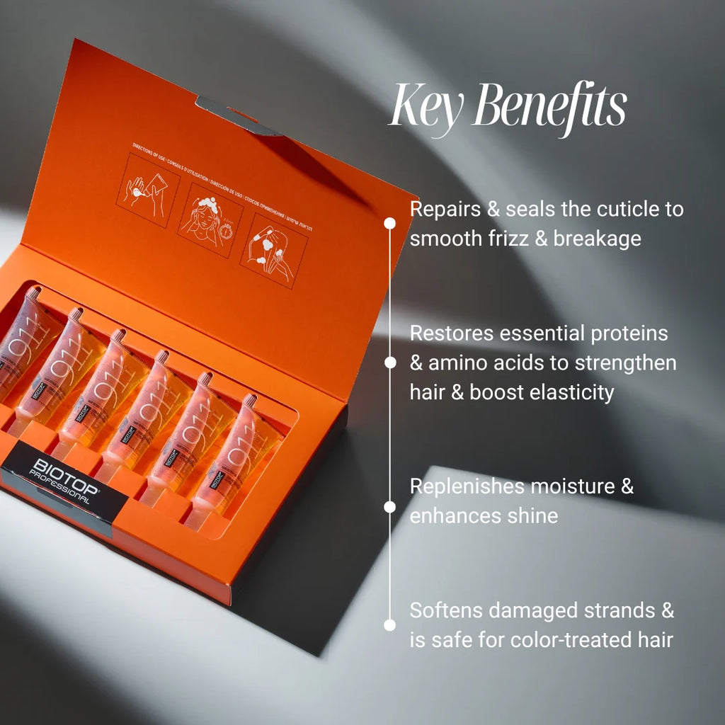 BIOTOP 911 Quinoa Hair Repair Oil Treatment(Ampules)