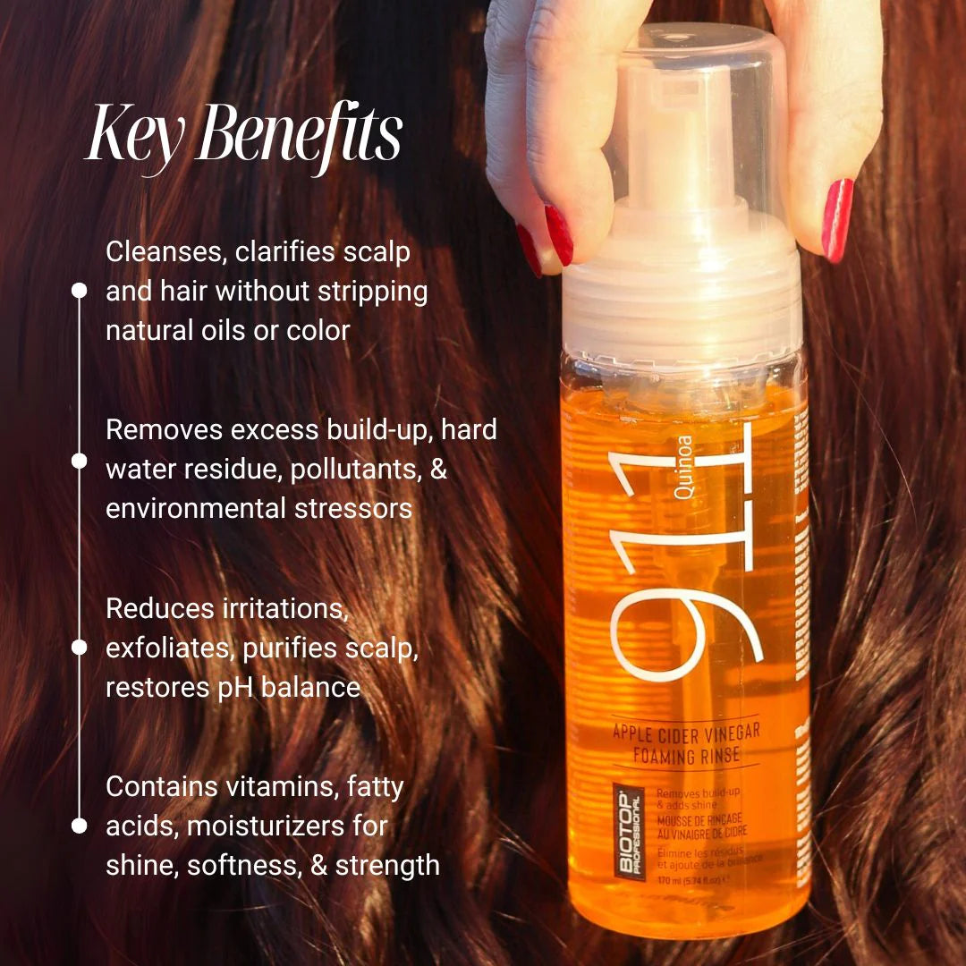Biotop 911 Quinoa Vinegar Rinsing Foam 170ml