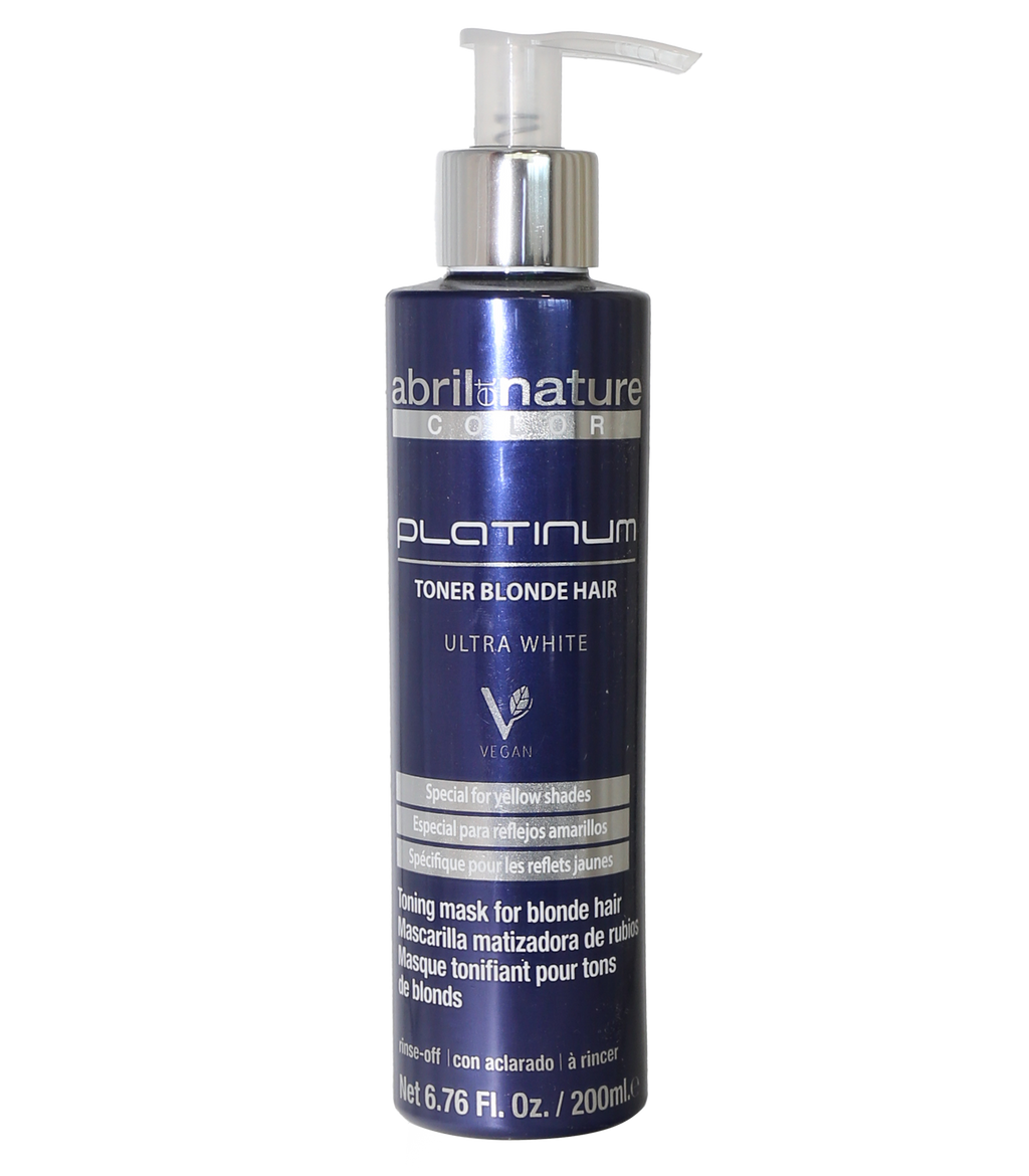 Abril Et Nature Platinum Toner Blonde Hair 200ml