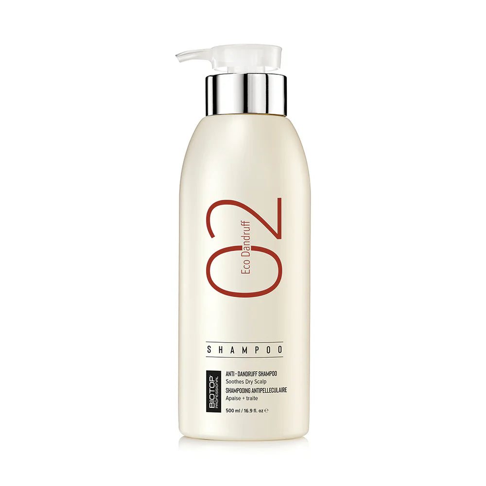 BIOTOP 02 ECO dandruff shampoo 500ml
