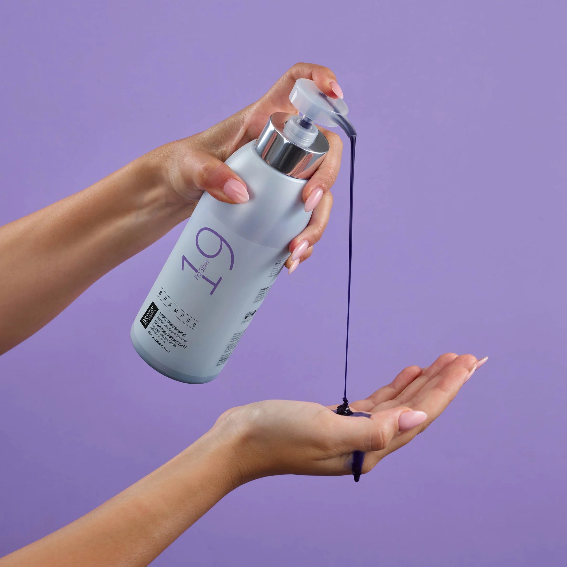 BIOTOP 19 Pro Silver Shampoo 1L