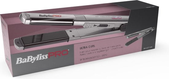 BabylissPro Straightener Ultra Curl Nano titanium 25MM