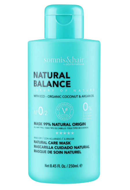 Somnis&Hair Natural Balance Mask 99% Natural Origin 250ml