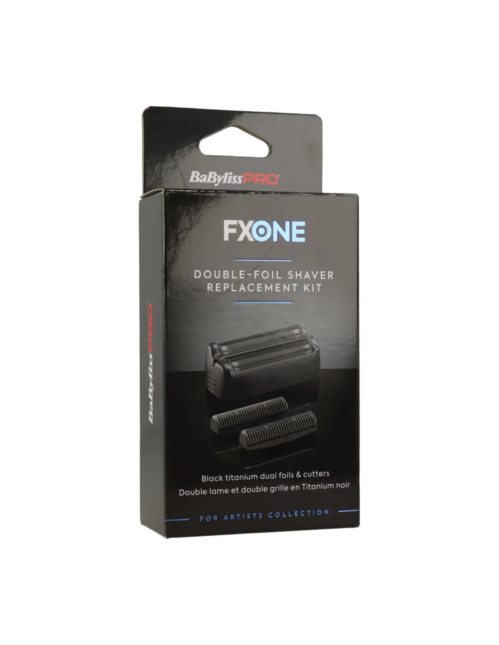 BabylissPro FXONE Replacement Double Foil Shaver Black