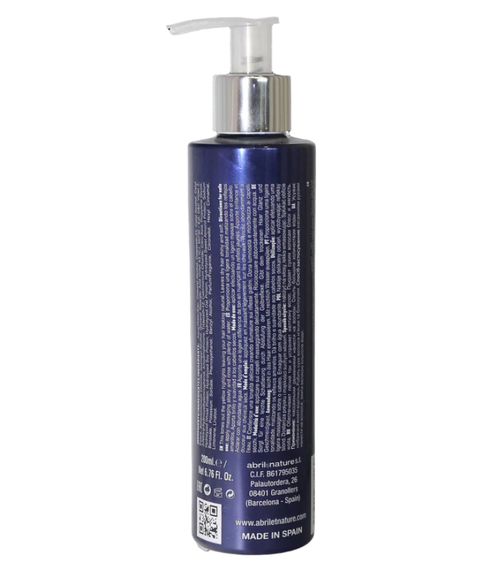 Abril Et Nature Platinum Toner Blonde Hair 200ml