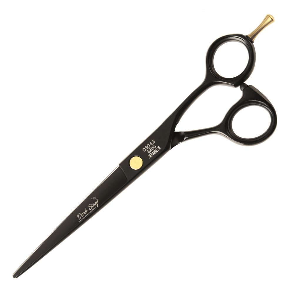 Dark Stag DSO offset Black & Gold Scissors 7.0