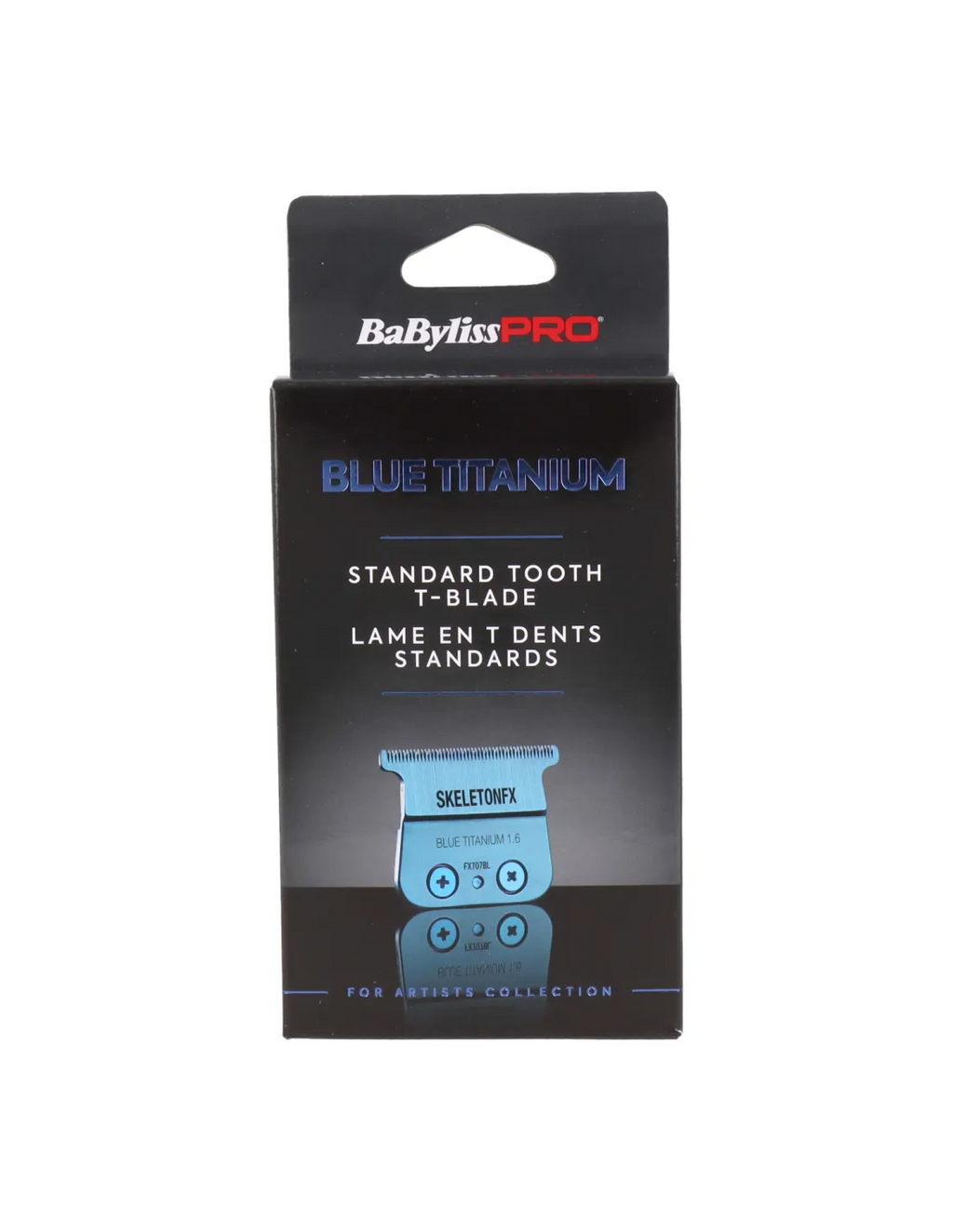 BabylissPro Skeleton T-Blade 1.6 DLC Titanium Blue