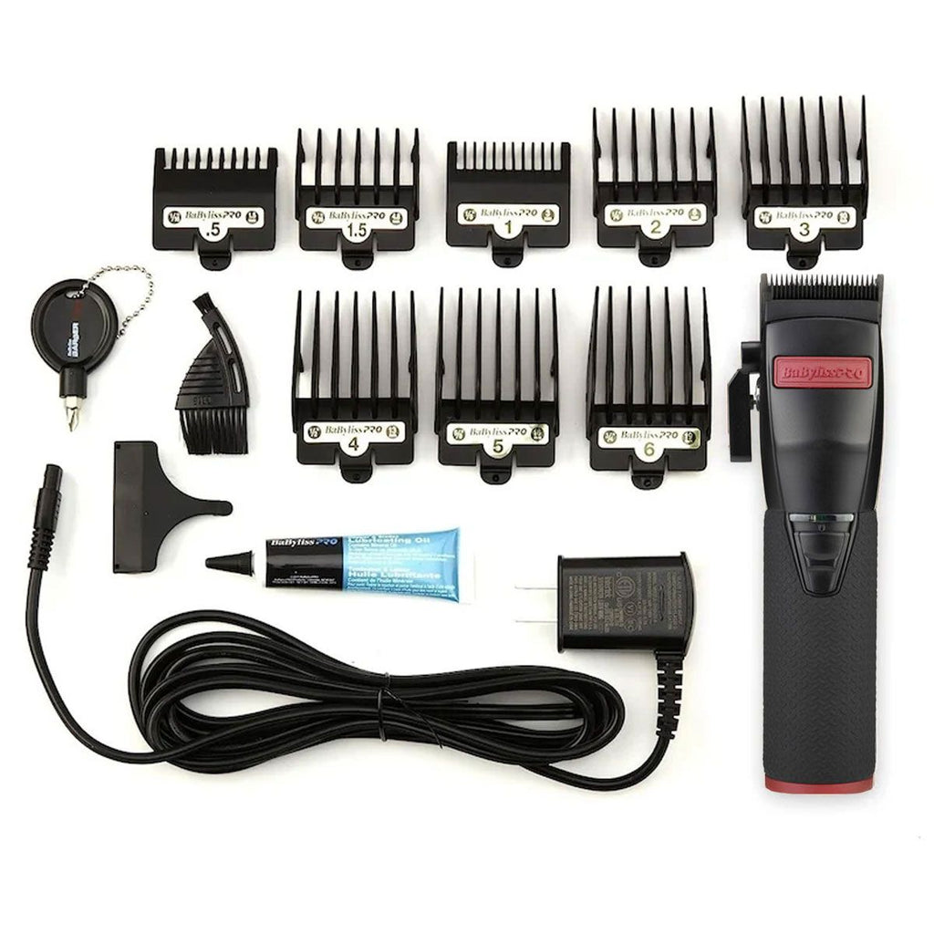 BabylissPro Boost+ Black & Red Clipper