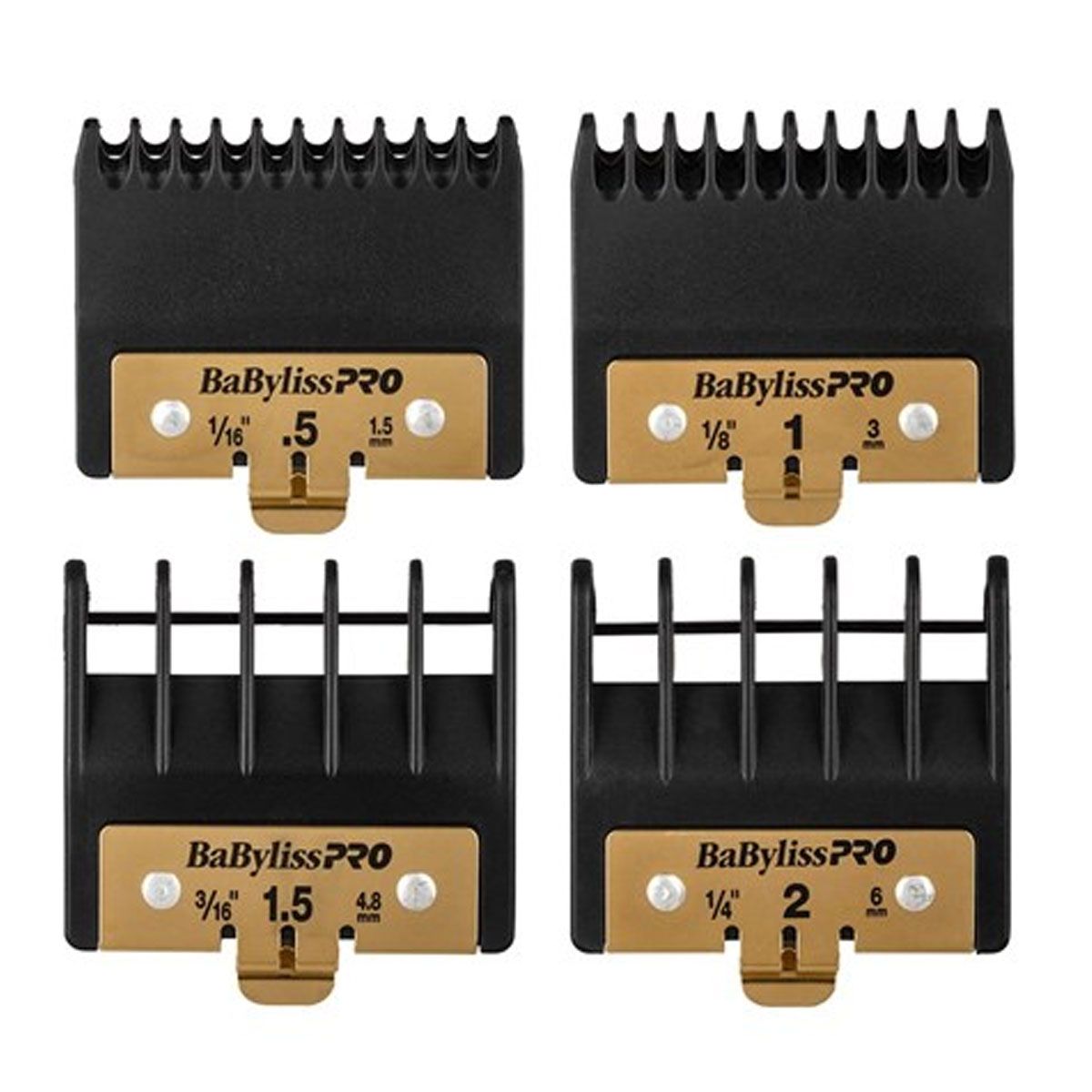 BabylissPro Premium Skeleton Guards x4